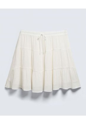 Falda Para Mujer Corto Color Crudo Marca Seven Seven #28140906