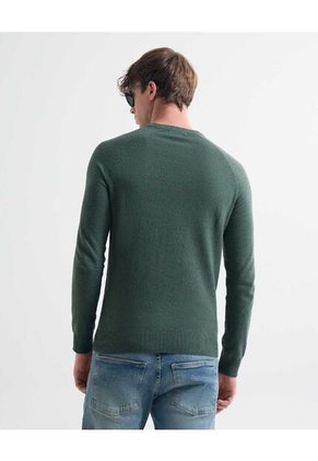 Saco Para Hombre Cuello Redondo Color Verde Marca Seven Seven #45330243