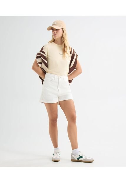 Short Para Mujer  Color Blanco Marca Seven Seven #28191074