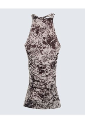 Vestido Para Mujer Manga Sisa Color Cafe Oscuro Marca Seven Seven #28171336