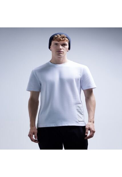 Camiseta Para Hombre Manga Corta Color Blanco Marca Seven Seven #45092433