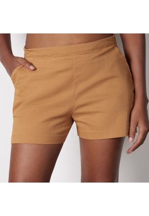 Short Para Mujer  Color Camel Marca Seven Seven #28190884