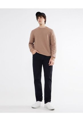 Buzo Para Hombre Cuello Redondo Color Camel Marca Seven Seven #45060675