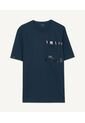 Camiseta Para Hombre Manga Corta Color Azul Oscuro Marca Seven Seven #45092429 de Seven Seven