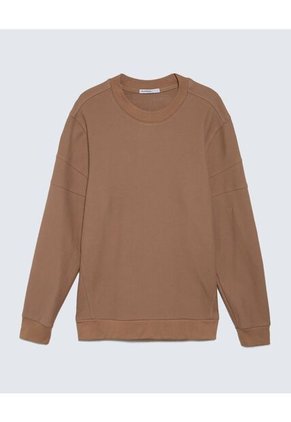 Buzo Para Hombre Cuello Redondo Color Camel Marca Seven Seven #45060675