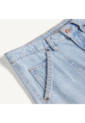 Jean Para Mujer Culotte Color Azul Claro Marca Seven Seven #28160823