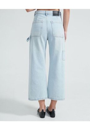 Jean Para Mujer Culotte Color Azul Claro Marca Seven Seven #28160823