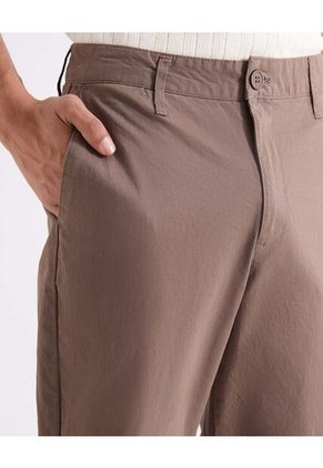 Pantalón Chino Regular  Para Hombre Café Seven Seven
