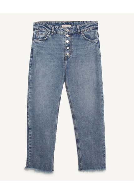 Jean Para Mujer Boyfriend Color Azul  Marca Seven Seven #28160769