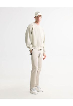 Buzo Para Hombre Cuello Redondo Color Beige Marca Seven Seven #45060706