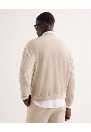 Buzo Para Hombre Cuello Redondo Color Beige Marca Seven Seven #45060694