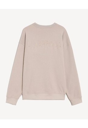 Buzo Para Hombre Cuello Redondo Color Beige Marca Seven Seven #45060717