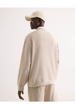 Buzo Para Hombre Cuello Redondo Color Beige Marca Seven Seven #45060717