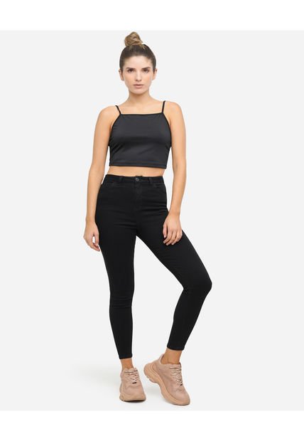 Jean Para Mujer Curvy Color Negro Marca Seven Seven #28160457