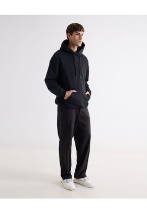 Buzo Para Hombre Hoodie Color Negro Marca Seven Seven #45060725