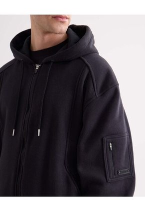 Buzo Para Hombre Zipper Color Negro Marca Seven Seven #45060704