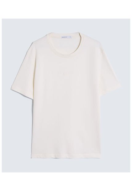 Camiseta Para Hombre Manga Corta Cuello Redondo Color Crudo Marca Seven Seven #45092652