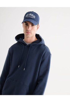 Buzo Para Hombre Hoodie Color Azul Marca Seven Seven #45060712