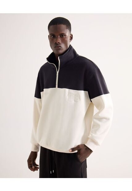 Buzo Para Hombre Cuello Alto O Cuello Tortuga Color Crema Marca Seven Seven #45060718