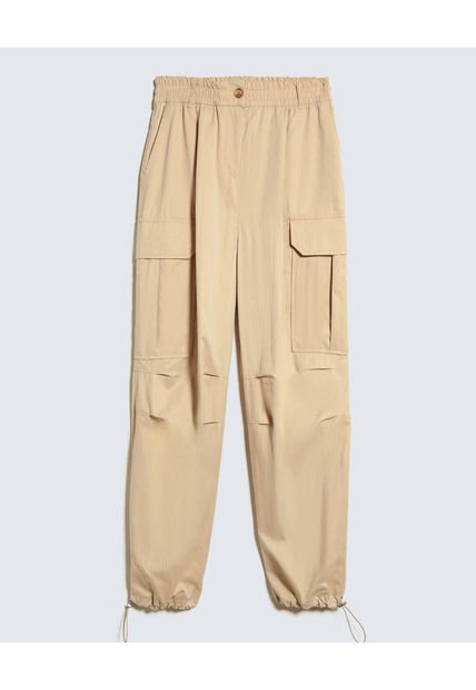 Pantalón Para Mujer Jogger Color Arena Marca Seven Seven #28071873