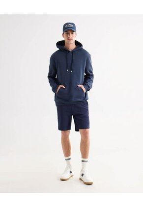 Buzo Para Hombre Hoodie Color Azul Marca Seven Seven #45060712