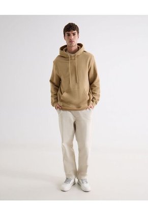 Buzo Para Hombre Hoodie Color Café Marca Seven Seven #45060726