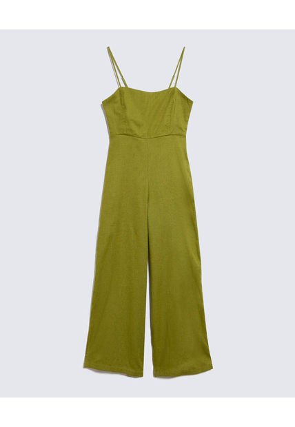Enterizo Para Mujer Manga Sisa Color Verde Marca Seven Seven #28320434