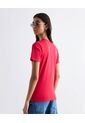 Camiseta Gráfico Tecla Control  Para Mujer Rojo Seven Seven de Seven Seven