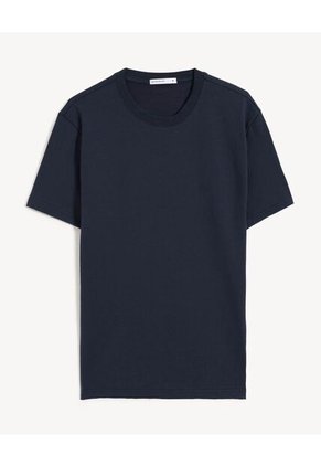 Camiseta Regular Fit Atemporal Para Hombre Azul Seven Seven