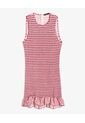 Vestido Mini Ajustado Cuadros  Para Mujer Rojo Seven Seven de Seven Seven