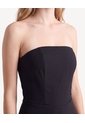 Enterizo Strapless Culotte  Para Mujer Negro Seven Seven de Seven Seven