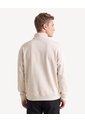 Buzo Relaxed Halfzipper Texturizado  Para Hombre Taupe Seven Seven de Seven Seven