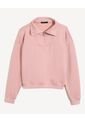 Buso Half Zipper  Para Mujer Rosado Seven Seven de Seven Seven