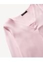 Blusa Cuello V Mangas Ajustables  Para Mujer Rosado Seven Seven de Seven Seven
