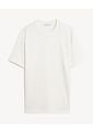 Camiseta Regular Fit Atemporal  Para Hombre Marfil Seven Seven de Seven Seven