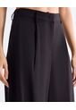 Pantalón Tiro Alto Con Prenses  Para Mujer Negro Seven Seven de Seven Seven