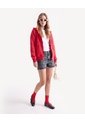 Short Denim Con Rotos Y Desgaste  Para Mujer Negro Seven Seven de Seven Seven