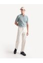 Polo Tricot Cuello Zipper  Para Hombre Verde Seven Seven de Seven Seven