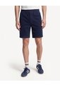 Bermuda Textura Rib De Punto  Para Hombre Azul Seven Seven de Seven Seven