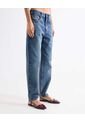 Jean Mom Tono Oscuro  Para Mujer Azul Seven Seven de Seven Seven