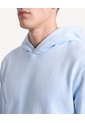 Buzo Hoodie Pesado Bolsillo Canguro  Para Hombre Celeste Seven Seven de Seven Seven