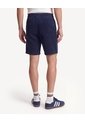 Bermuda Textura Rib De Punto  Para Hombre Azul Seven Seven de Seven Seven