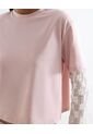 Camiseta Corta Silueta Amplia  Para Mujer Rosado Seven Seven de Seven Seven
