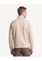 Buzo Boxy Cuello Alto Halfzipper  Para Hombre Beige Seven Seven de Seven Seven