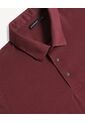 Polo Tejido Regular Fit  Para Hombre Vino Seven Seven de Seven Seven
