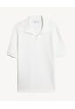 Camisa Polo Regular Fit Texturizada  Para Hombre Blanco Seven Seven de Seven Seven