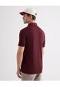 Polo Tejido Regular Fit  Para Hombre Vino Seven Seven de Seven Seven