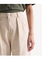 Jean Wide Leg Con Pinzas  Para Mujer Taupe Seven Seven de Seven Seven