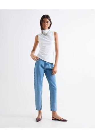 Jean Mom Tono Claro  Para Mujer Azul Seven Seven Seven Seven