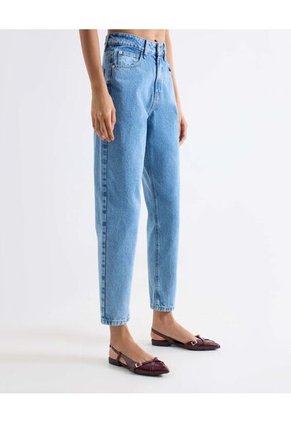 Jean Mom Tono Claro  Para Mujer Azul Seven Seven